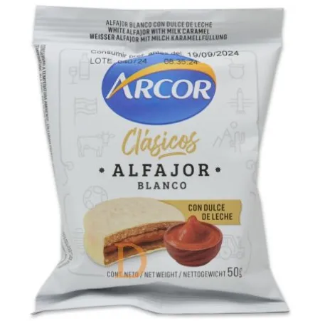 Alfajores Arcor Clásicos - BLANCO - 18 Stück (900g)