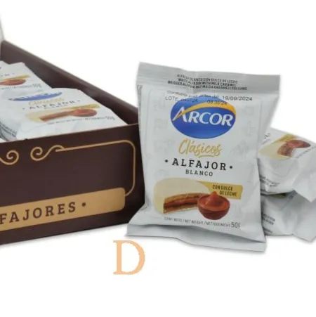 Alfajores Arcor Clásicos - BLANCO - 18 Stück (900g)