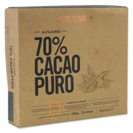 Alfajores Havanna - 70% Cacao Puro - 9