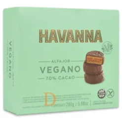 Alfajores Havanna - VEGANO 70% Cacao - 4 (glutenfrei)