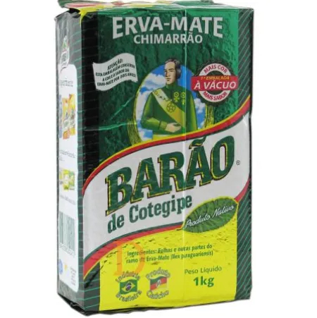 Barao De Cotegipe Nativa vakuumverpackt - Mate Tee aus Brasilien 1kg (für Chimarrao)