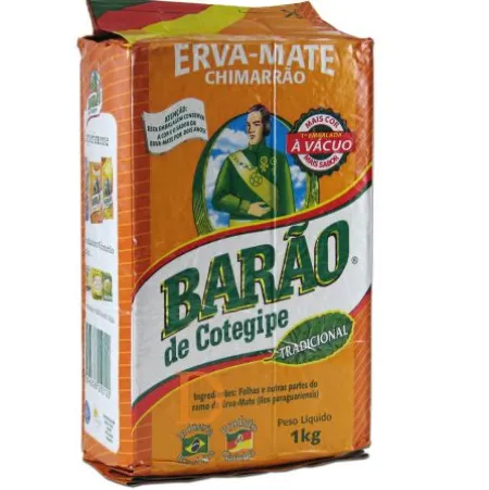 Barao De Cotegipe Tradicional vakuumverpackt - Mate Tee aus Brasilien 1kg (für Chimarrao)