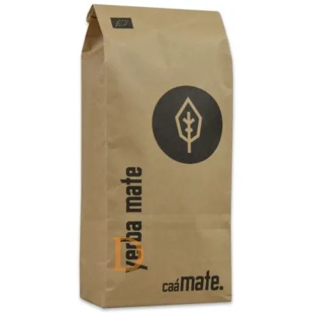 Bio Mate Tee - caá YERBA MATE 500g, gelagert mit Stängel (schwarz)