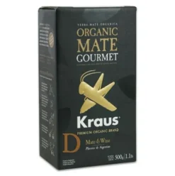 Bio Mate Tee - KRAUS GOURMET - Premium mit wenig Pulver und ungeräuchert - Mate Tee aus Argentinien 500g