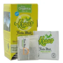 Bio Mate Tee - KRAUS ORGANICA - 25 Teebeutel (Fair Trade & ungeräuchert) - Mate Tee aus Argentinien
