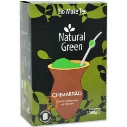 Bio Mate Tee - Natural Green CHIMARRAO - Mate Tee aus Brasilien 1kg (Matepulver, vakuumverpackt)