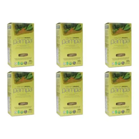 Bio Mate Tee - Pampa 6 x 500g - Mate Tee aus Argentinien (ungeräuchert)