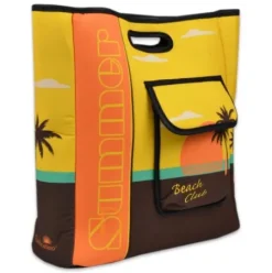 Bolso Picnic "Summer Beach Club" - offene Mate Tasche aus Schaumstoff