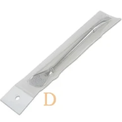 Bombilla Cuchara 19 cm - Edelstahl (mit Reinigungsbürste)