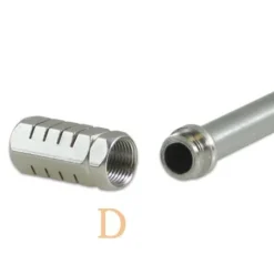 Bombilla hexagonal inox. (17cm) - Edelstahl