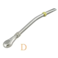 Bombilla Pampa inox. (19cm) - Edelstahl