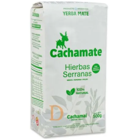 Cachamate Hierbas Serranas - Mate Tee aus Argentinien 500g