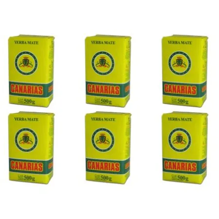 Canarias - Mate Tee aus Brasilien 6 * 500g = 3KG