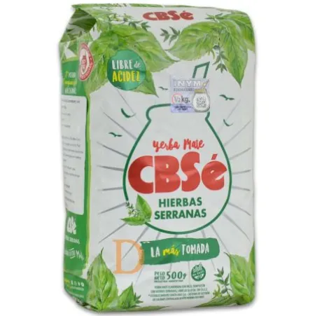 CBSé - Hierbas Serranas - Mate Tee aus Argentinien 500g
