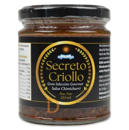 Chimichurri Secreto Criollo 220ml