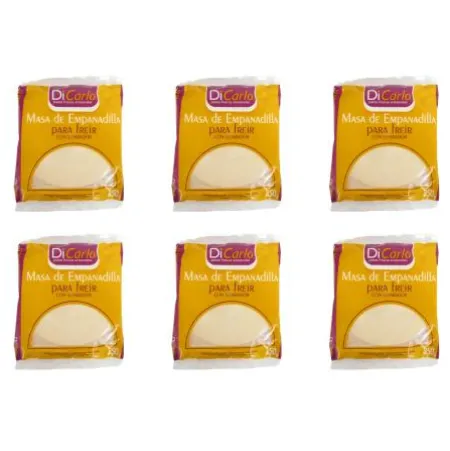 6 * 12 Empanadas Di Carlo frittieren 13cm (72 Stck) vegan