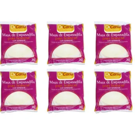 6 * 12 Empanadas Di Carlo Ofen 13cm (72 Stck) vegan