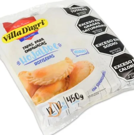 6 * 12 Empanadas Villa D´agri - Rotisera Ofen GRANDE - 13,5 cm (72 Stck)