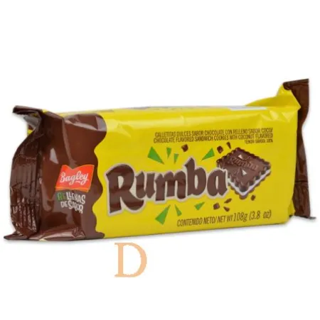 Galletitas Rumba Bagley - 108g