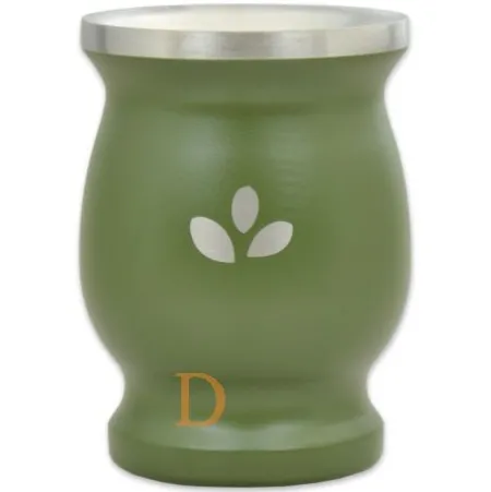 Geschenkset Natural Green DUO + Mate Zubehör Edelstahl
