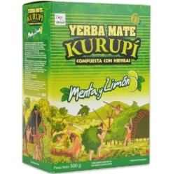 Kurupi Menta y Limón - Mate Tee aus Paraguay 500g