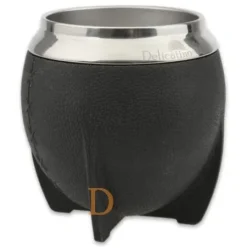 Mate Becher Campo - Edelstahl SCHWARZ (doppelwandiger Thermo Becher)
