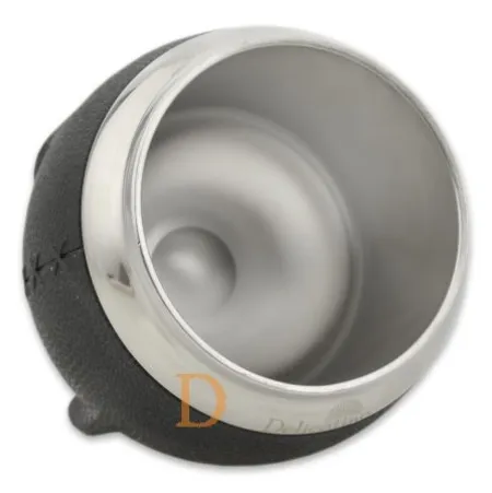 Mate Becher Campo - Edelstahl SCHWARZ (doppelwandiger Thermo Becher)