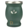 Mate Becher Edelstahl - Natural Green GRÜN (doppelwandiger Thermo Becher)