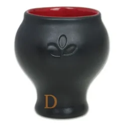 Mate Becher Keramik "Red Volcano"
