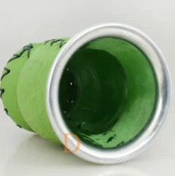 Mate Becher PLAYADITO - Glas mit Leder überzogen (versch. Farben sortiert)