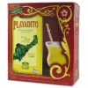 Mate Set Playadito Vidrio (Matebecher aus Glas + Bombilla Alpaca + Playadito 500g)