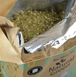 Natural Green COOL MINT - Bio Mate Tee Mischung aus Brasilien 500g (ungeräuchert, ohne Pulver) VAKUUMVERPACKT