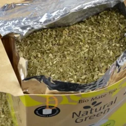 Natural Green FRESH LEMON - Bio Mate Tee Mischung aus Brasilien 500g (ungeräuchert, ohne Pulver) VAKUUMVERPACKT
