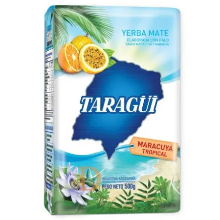 Taragui Maracuya Tropical - Mate Tee aus Argentinien 500g