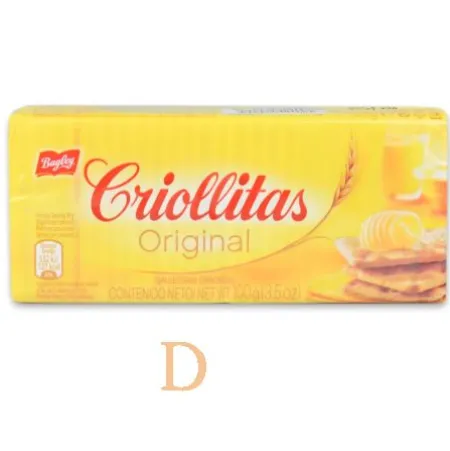 6 x Galletitas Criollitas Bagley 100g
